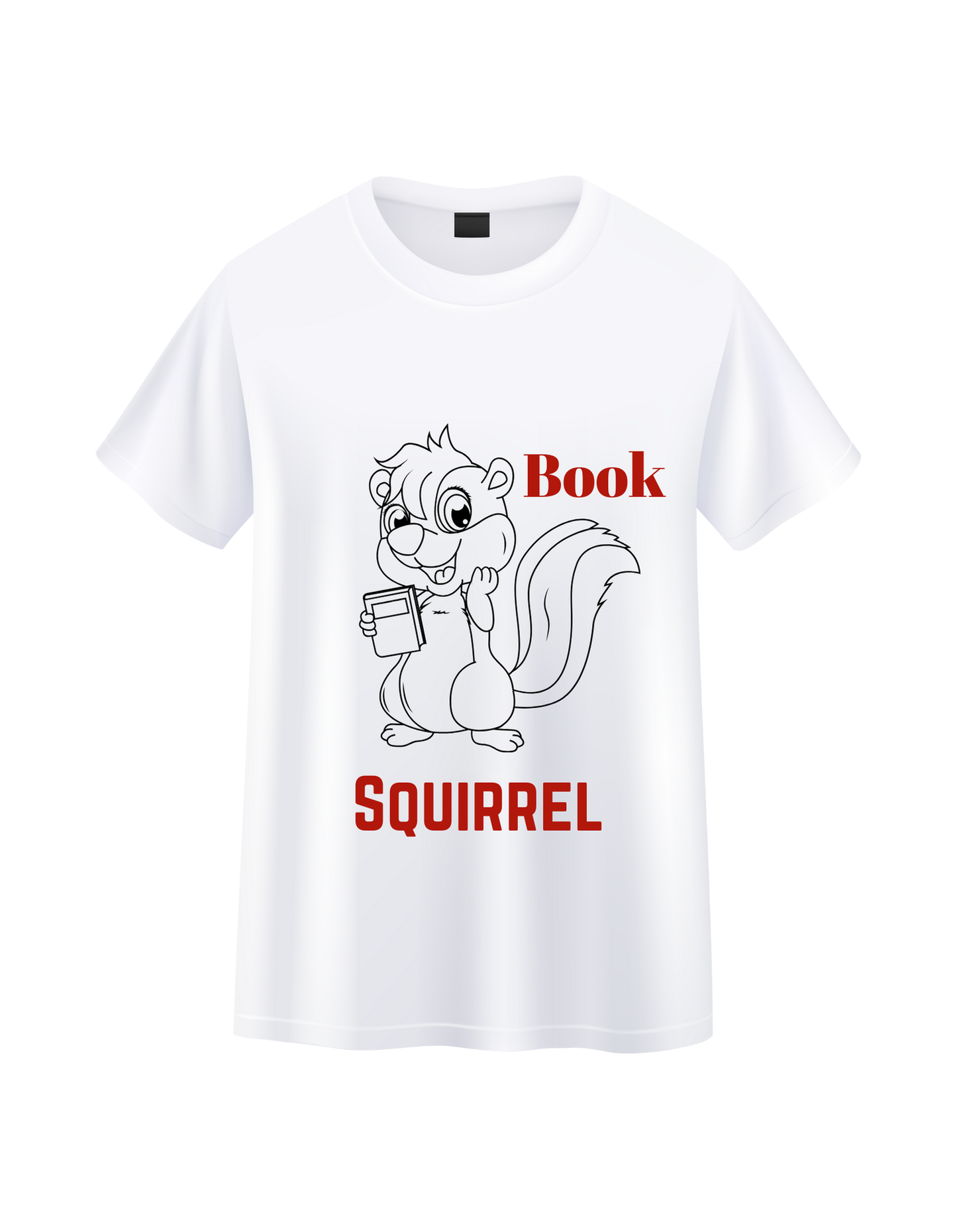 Book Squirrel T-Shirt