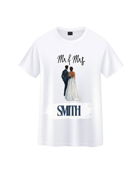 Mr. & Mrs. Newly Weds T-Shirt